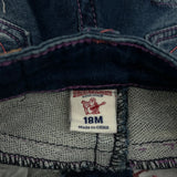 Age 18 Months True Religion Denim Shorts - Xxx-Smallw 2L Dark Wash Denim