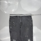 Carhartt Carpenter Pants - 36W 34L Gray Cotton