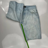 Avirex Denim Shorts - 34W 12L Light Wash Denim