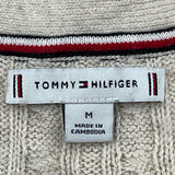 Tommy Hilfiger Cardigan - Medium Beige Cotton
