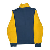 Tommy Hilfiger Collared 1/4 Zip - Medium Blue Cotton