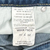 Unbranded Boot Cut Jeans - 34W UK 12 Blue Cotton