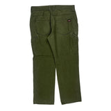 Dockers Carpenter Trousers - 34W 30L Green Cotton