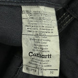 Carhartt Ptb Carpenter Pants - 34W 32L Blue Cotton