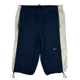 Nike Track Pants - Small White Polyester
