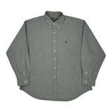 Blake Ralph Lauren Checked Shirt - 2XL Gray Cotton