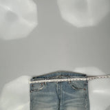 501 Levis Jeans - 36W 29L Light Wash Cotton
