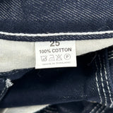 Wu Tag Graphic Carpenter Jeans - 25W 29L Dark Wash Cotton