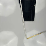 Krobar Cargo Denim Shorts - 36W 14L Dark Wash Cotton