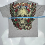 Bike Week 2017 Unbranded Graphic T-Shirt - XL Multicoloured Cotton