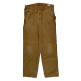 Dickies Carpenter Pants - 32W 31L Brown Cotton