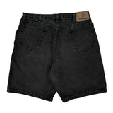 Wrangler Denim Shorts - 33W 9L Black Denim