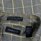 Gant Checked Shirt - 2XL Gray Cotton