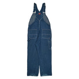 Dickies Overalls - 36W 30L Blue Cotton