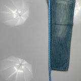 Epic Hero Studded Jeans - 34W 32L Blue Cotton Blend