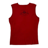 Harley Davidson Logo Harley Davidson Asymmetric Tank Top - Large Red Cotton