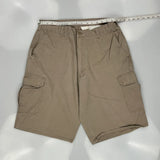Dickies Cargo Shorts - 36W 10L Khaki Cotton