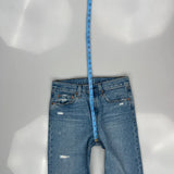 501 Levis Jeans - 29W 28L Blue Cotton