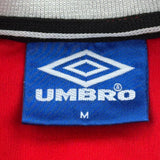 Manchester United Umbro 1998-00 Home Football Shirt - Medium Red Polyester