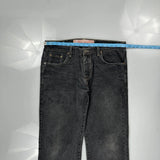 Unbranded Hip Hop Jeans - 36W 35L Grey Denim
