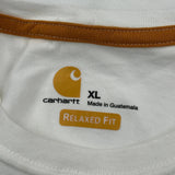 Carhartt T-Shirt - XL White Cotton