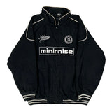 H&M Track Jacket - Large Black Polyester