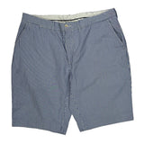 Polo By Ralph Lauren Striped Chino Shorts - 37W 9L Blue Cotton