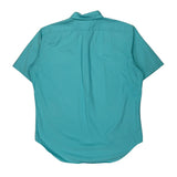 Ralph Lauren Short Sleeve Shirt - Large Blue Cotton