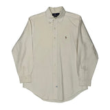 Ralph Lauren Shirt - Large Cream Cotton