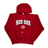 Boston Red Sox Adidas Graphic Hoodie - Large Red Cotton