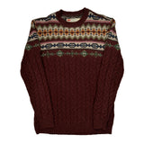 Levis Slim Fit Sweater - 2XL Multicoloured Wool Blend