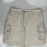 Lee Cargo Shorts - 37W 11L Beige Cotton