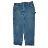 Carhartt Carpenter Jeans - 38W 32L Blue Cotton
