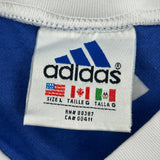 District Iv Odp Adidas Football Shirt - Large Blue Polyester