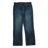 Safari Boot Cut Jeans - 31W 30L Dark Wash Cotton