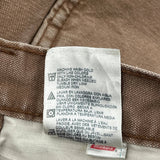 Dickies Carpenter Trousers - 36W 30L Brown Cotton