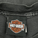 Age 6-8 Harley Davidson Graphic T-Shirt - Small Grey Cotton