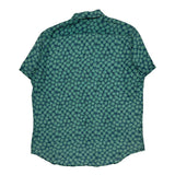Michael Kors Hawaiian Shirt - Large Green Cotton
