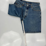 Levis Denim Shorts - 34W 10L Blue Cotton