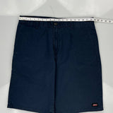 Dickies Shorts - 37W 12L Navy Polyester Blend