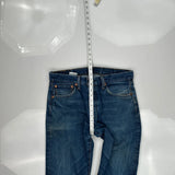 Levis 501 Jeans - 32W 30L Blue Cotton