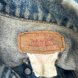 Levis Denim Jacket - Large Blue Denim