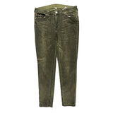 True Religion Slim Fit Jeans - 33W 29L Green Cotton