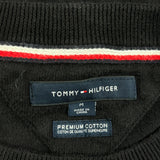 Tommy Hilfiger Sweater - Medium Black Cotton