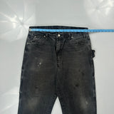 Dickies Carpenter Pants - 34W 30L Gray Cotton