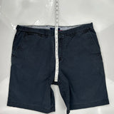 Tommy Hilfiger Chino Shorts - 38W 9L Navy Cotton