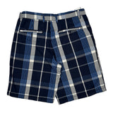 Ecko Unltd Checked Chino Shorts - 34W 10L Gray Cotton