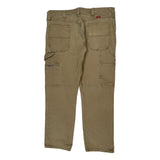 Wrangler Carpenter Trousers - 36W 30L Khaki Cotton