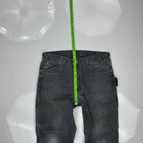 Dickies Carpenter Trousers - 36W 31L Grey Cotton