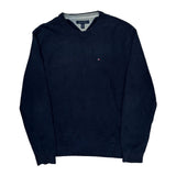 Tommy Hilfiger Sweater - XL Navy Cotton